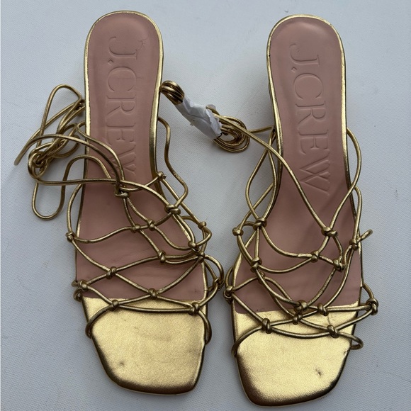 J Crew Zadie Knotted Heels - Picture 1 of 8